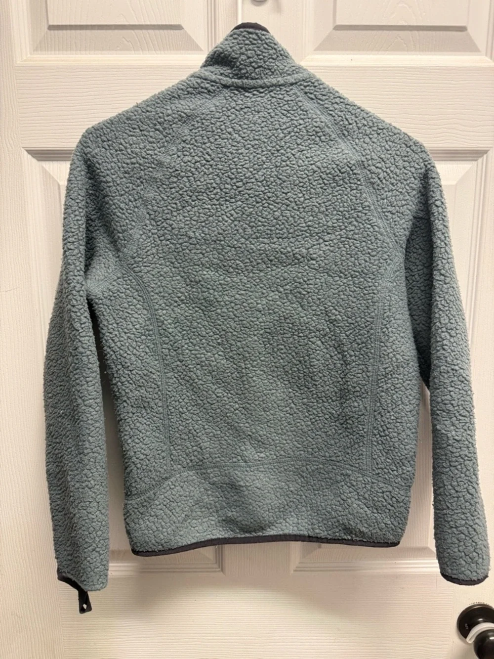 Boys Patagonia Sherpa Full Zip Jacket size large (12)